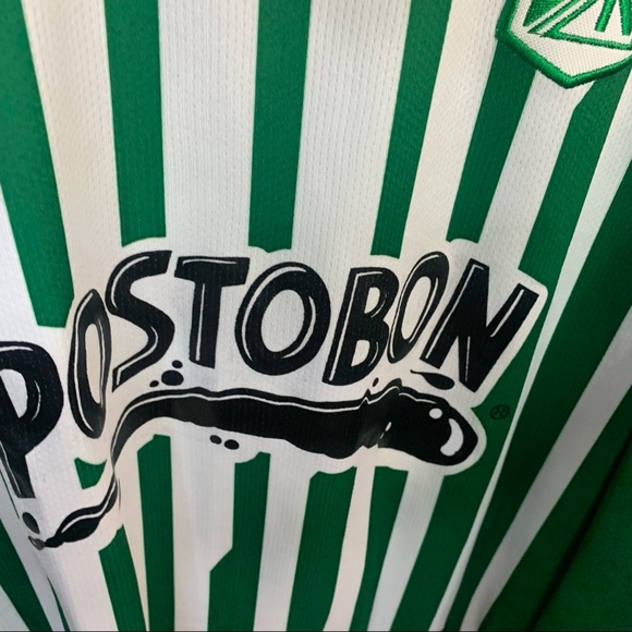 SOLD: Nike Dri-Fit Colombia Postobon Atletico Nacional Soccer Jersey Men’s Size - Picture 5 of 16